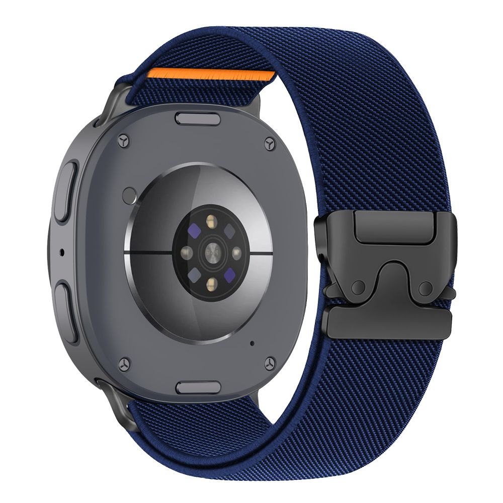 Tech-Protect Nylon Clasp Strap for Samsung Galaxy Watch 40/44/46 mm - Navy Blue