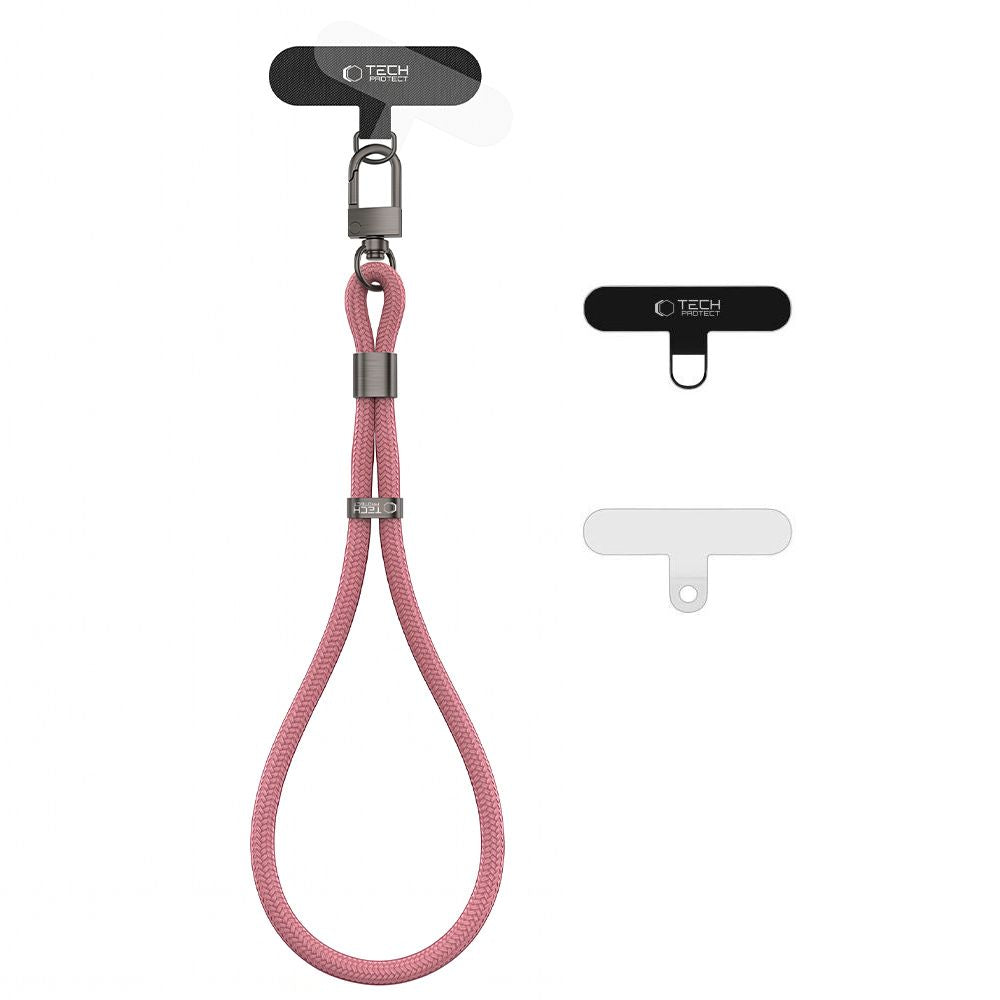 Tech-Protect C11S Rope Wrist Strap for Phone - Pink