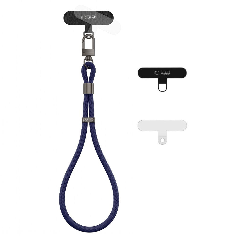 Tech-Protect C11S Rope Wrist Strap for Phone - Navy Blue