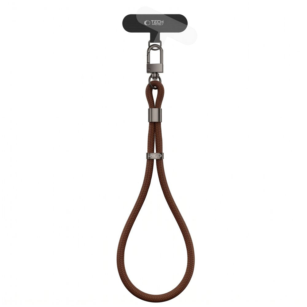 Tech-Protect C11S Rope Wrist Strap for Phone - Brown