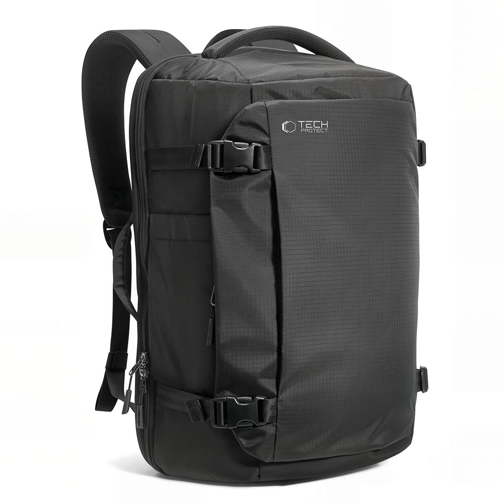 Tech-Protect Defender S70 RYANAIR & WIZZAIR 24L Laptop Backpack - Black