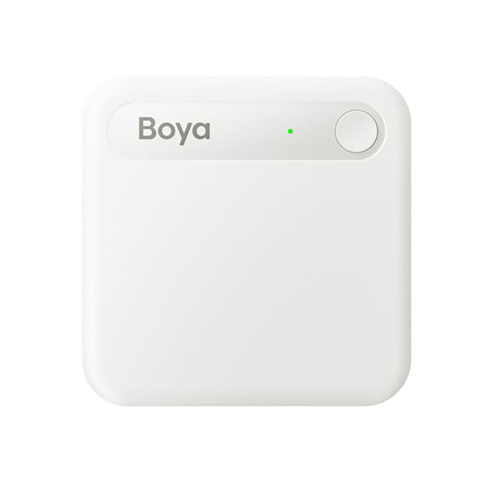 BOYA Notra Neo Voice Recorder med AI Transcription - hvid