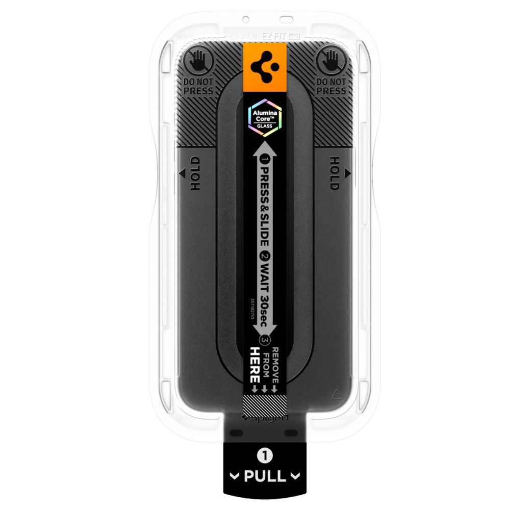Spigen Glas.tR EZ Fit Pro HD AC 2-Pack Privacy tempereret glas til iPhone 18 Pro