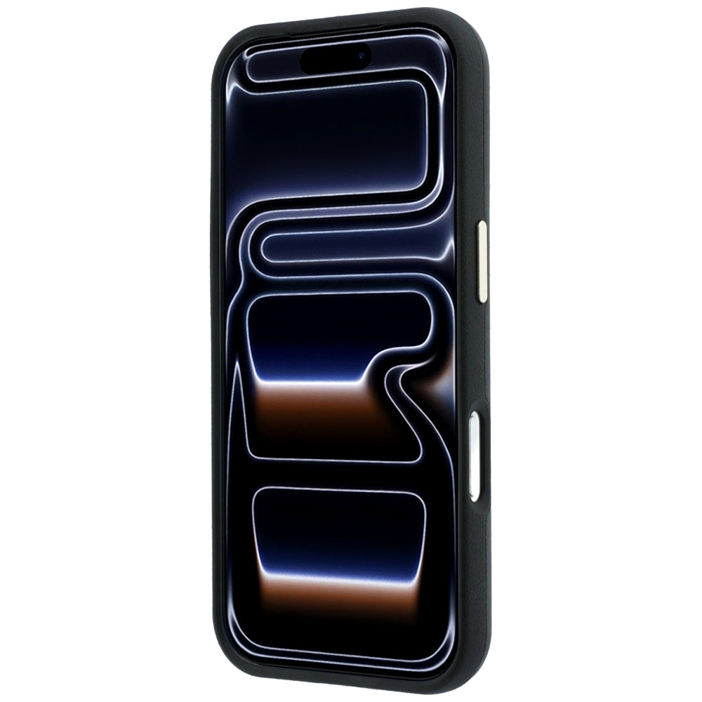 Guess Smooth & Big Strass Logo Case til iPhone 18 Pro Max / 17 Pro Max - sort