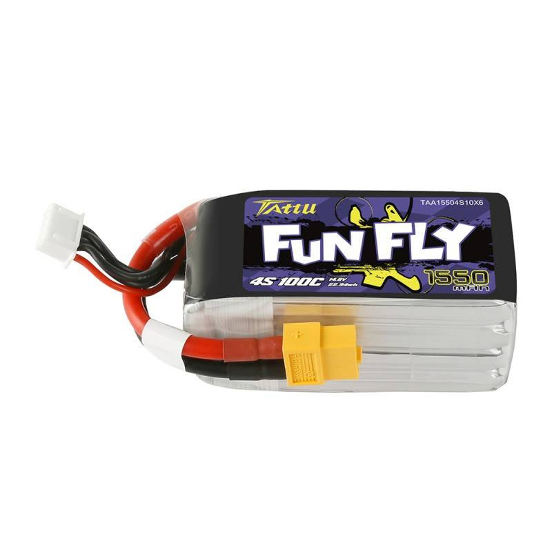 Batteri Tattu Funfly 1550mAh 14,8V 100C 4S1P
