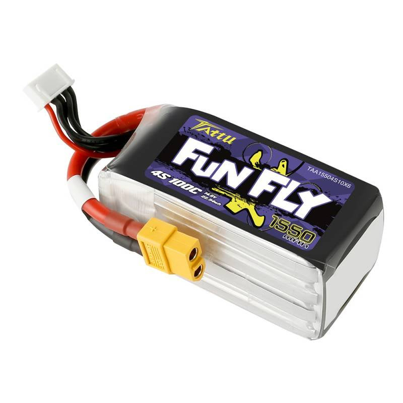 Batteri Tattu Funfly 1550mAh 14,8V 100C 4S1P