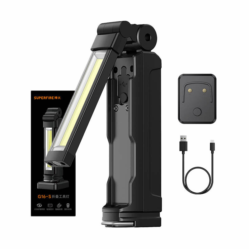 Superfire G16-S multifunktions lommelygte, 800lm, USB-C