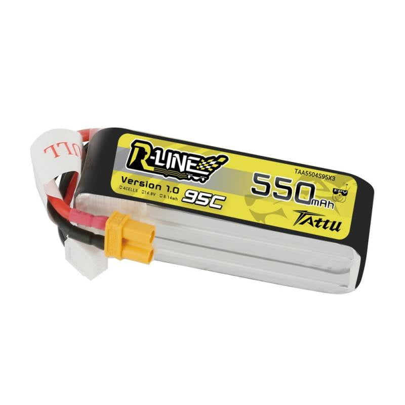 Batteri Tattu R-Line 550mAh 14,8V 95C 4S1P