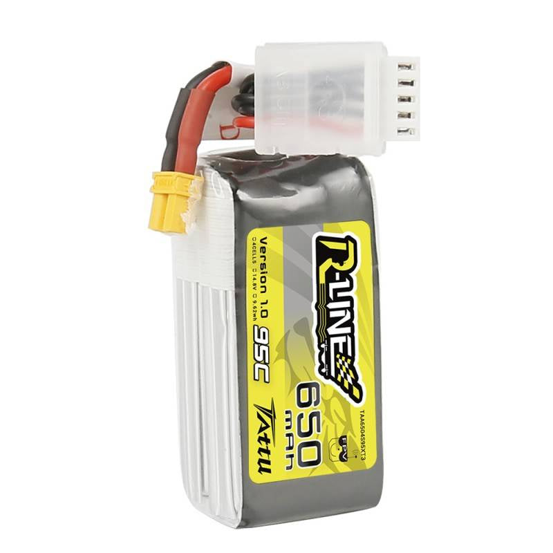 Batteri Tattu R-Line 650mAh 14,8V 95C 4S1P XT30