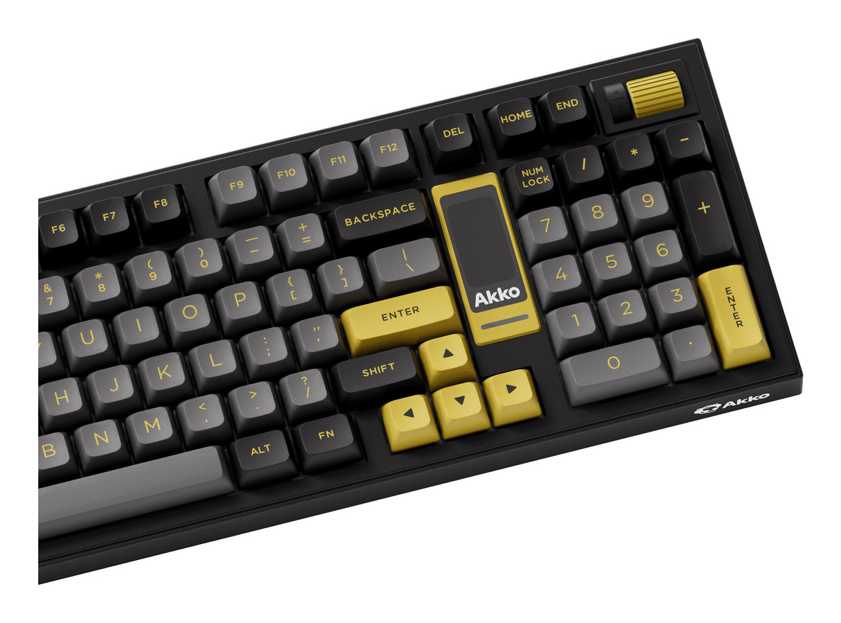 Akko 5098B tastatur Spil USB + RF Wireless + Bluetooth QWERTY US engelsk Sort