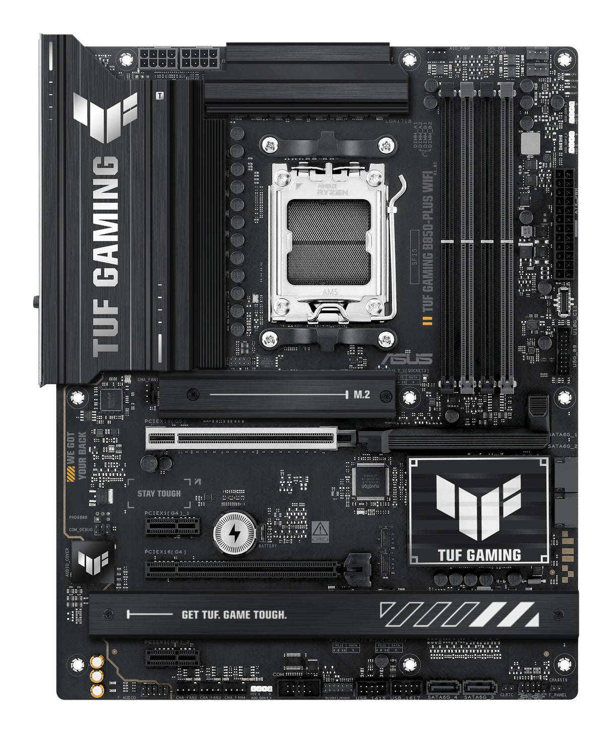 ASUS TUF GAMING B850-PLUS WIFI AMD B850 Sokkel AM5 ATX