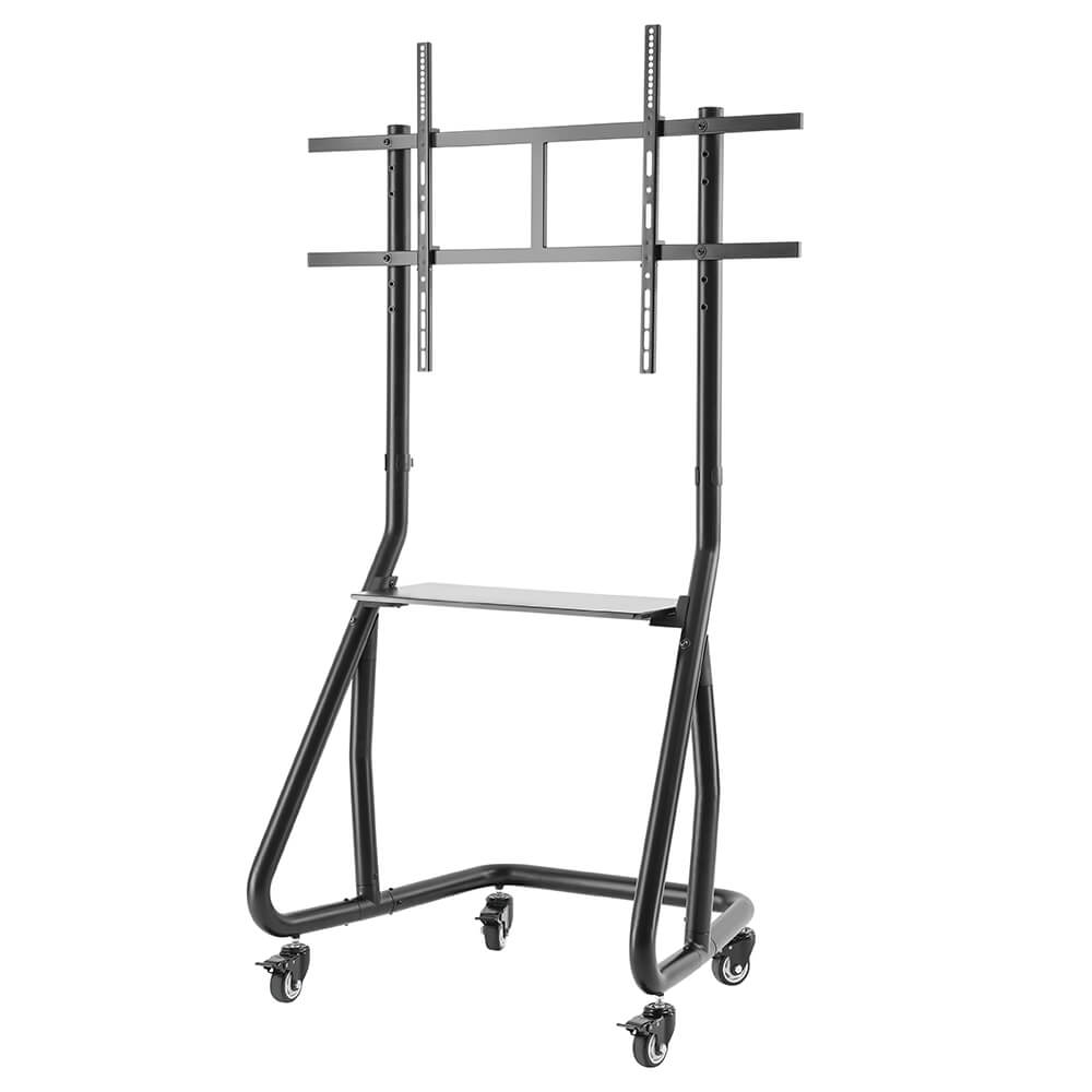Hama Tv Stand Trolley Up To 100" Black