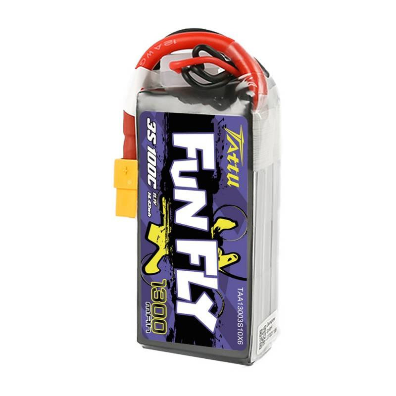 Batteri Tattu Funfly 1300mAh 11,1V 100C 3S1P