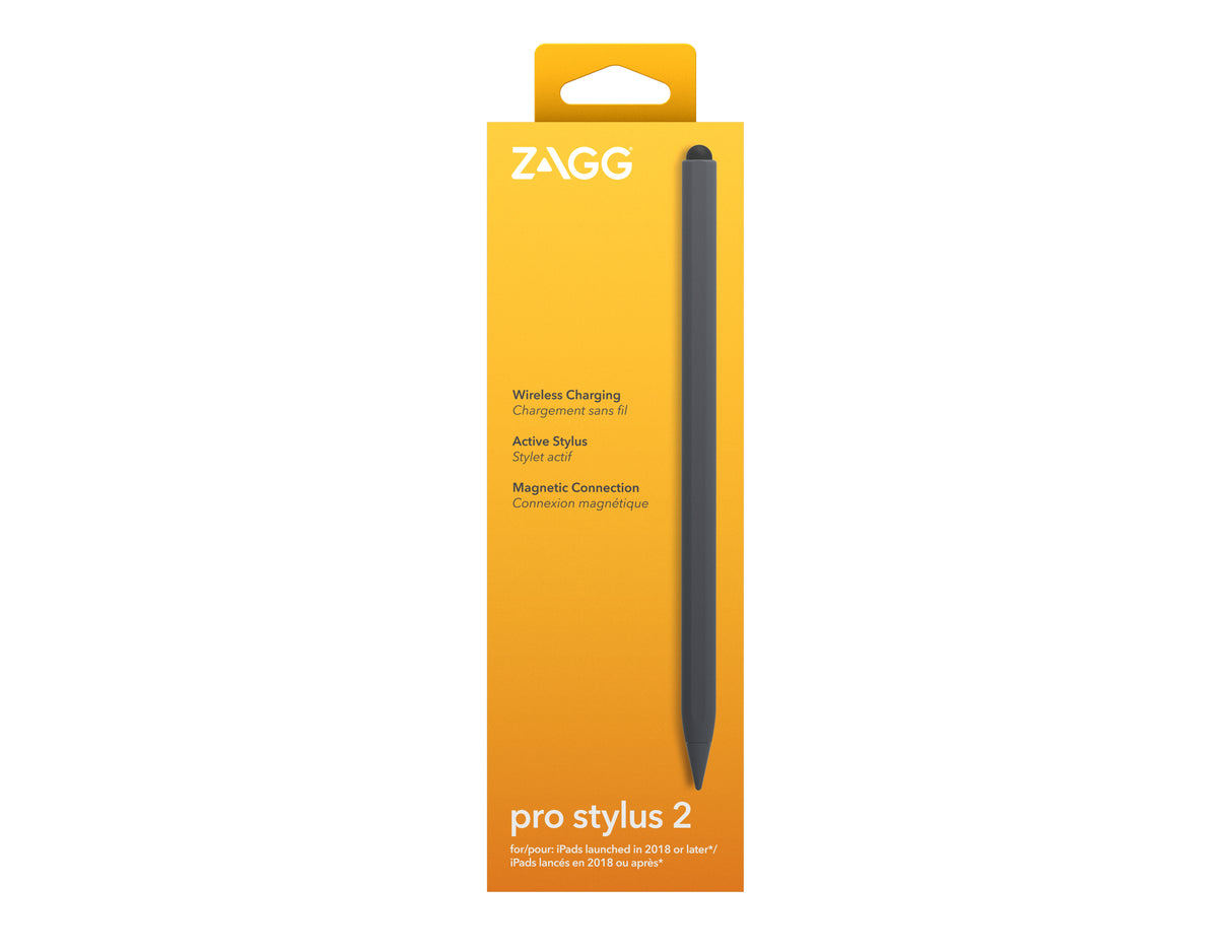 ZAGG Pro Stylus 2-Universal Stylus-Grey- Wirelessly charged
