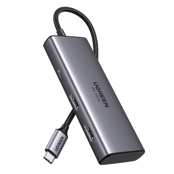 Ugreen Revodok 206 USB Type-C 5000 Mbit/s Sølv