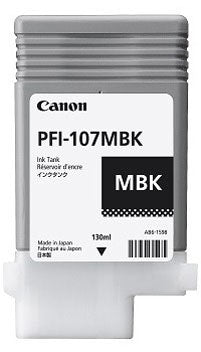 Canon PFI-107MBK blækpatron 1 stk Original Mat sort