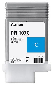 Canon PFI-107C blækpatron 1 stk Original Blå