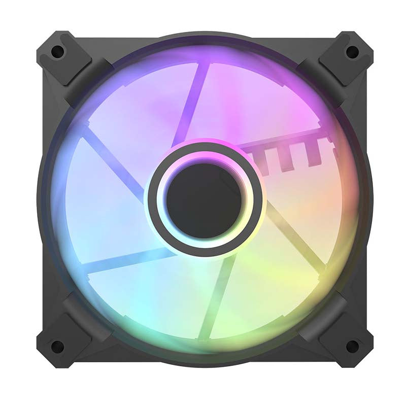 Computerventilator Darkflash INF8 ARGB, 3in1 120x120 (sort)