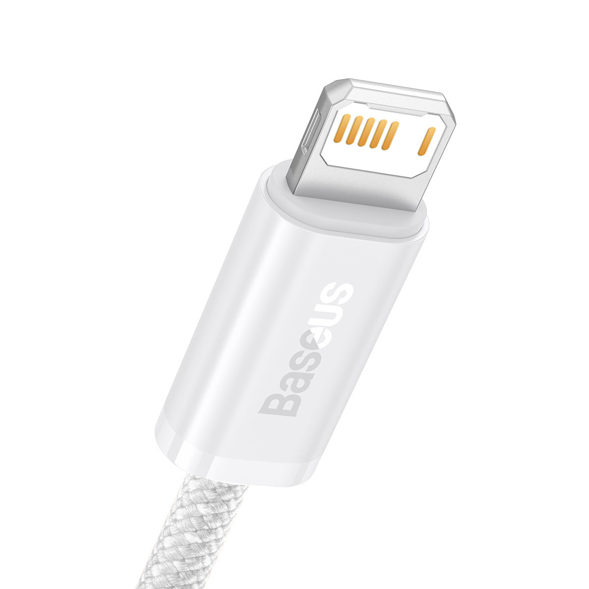 Baseus Dynamisk kabel USB til Lightning, 2,4 A, 2 m (hvid)