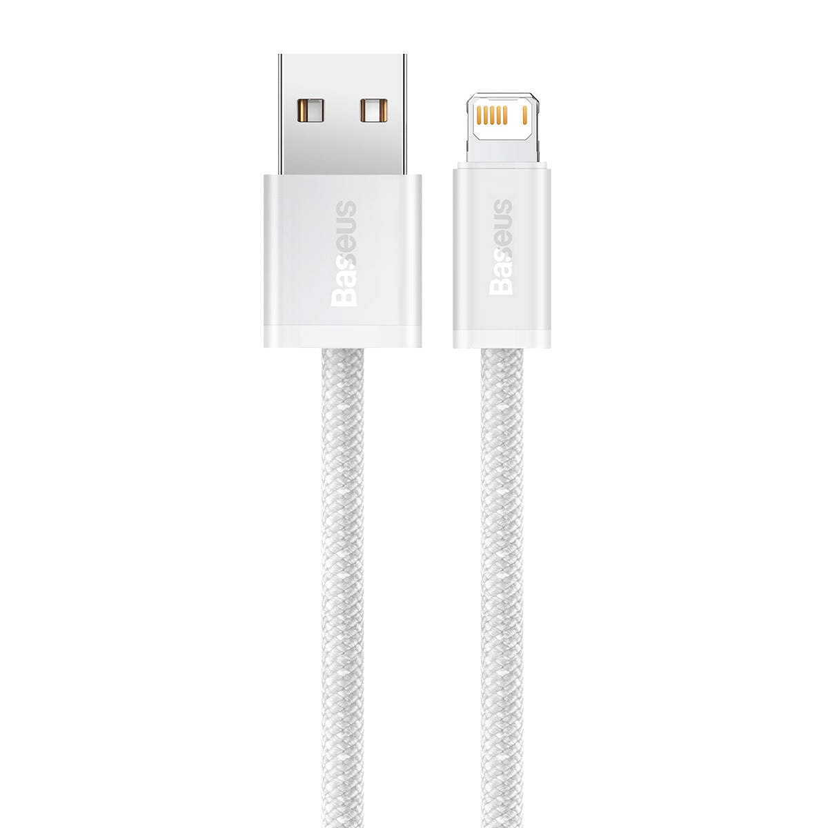 Baseus Dynamisk kabel USB til Lightning, 2,4 A, 2 m (hvid)