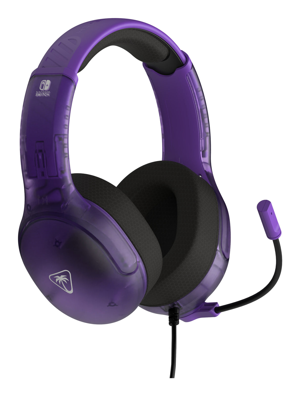 Turtle Beach Airlite Fit Headset Ledningsført Spil Sort, Lilla