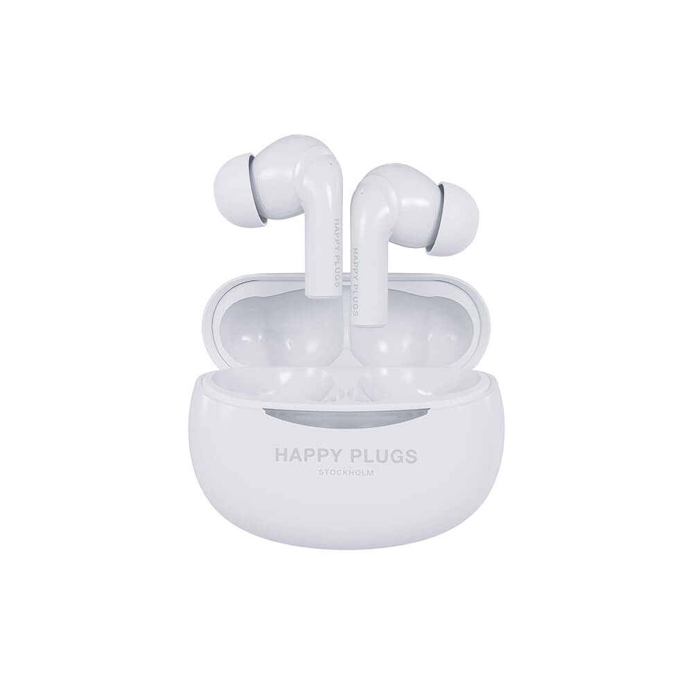 Happy Plugs Headphone Joy Pro In Ear Anc True Wireless White