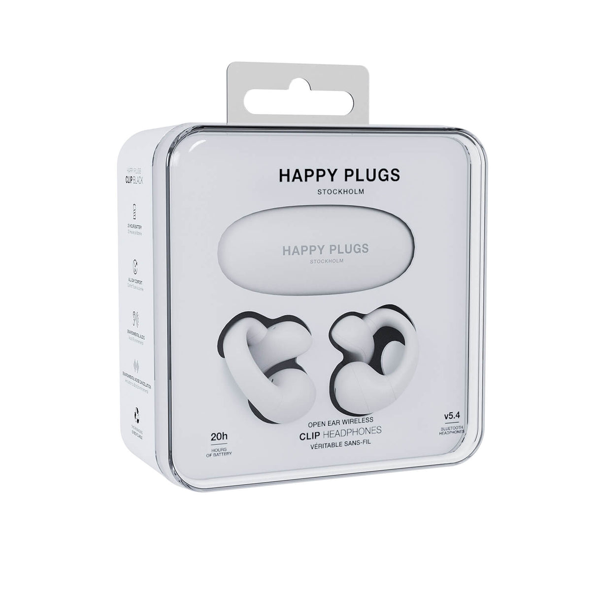 Happy Plugs Headphone Clip Ows True Wireless White