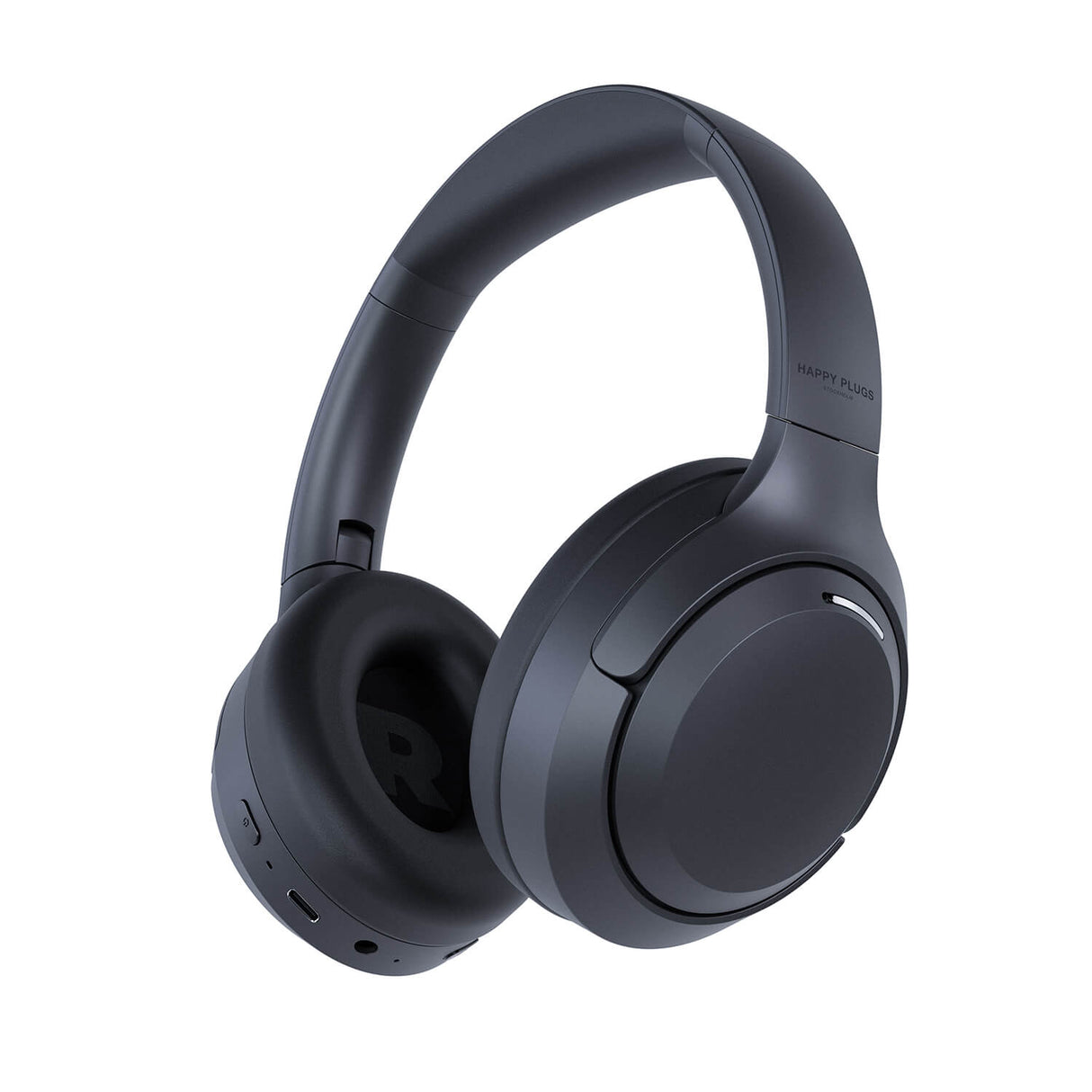 Happy Plugs Headphone Play Lite Over Ear Wireless Black
