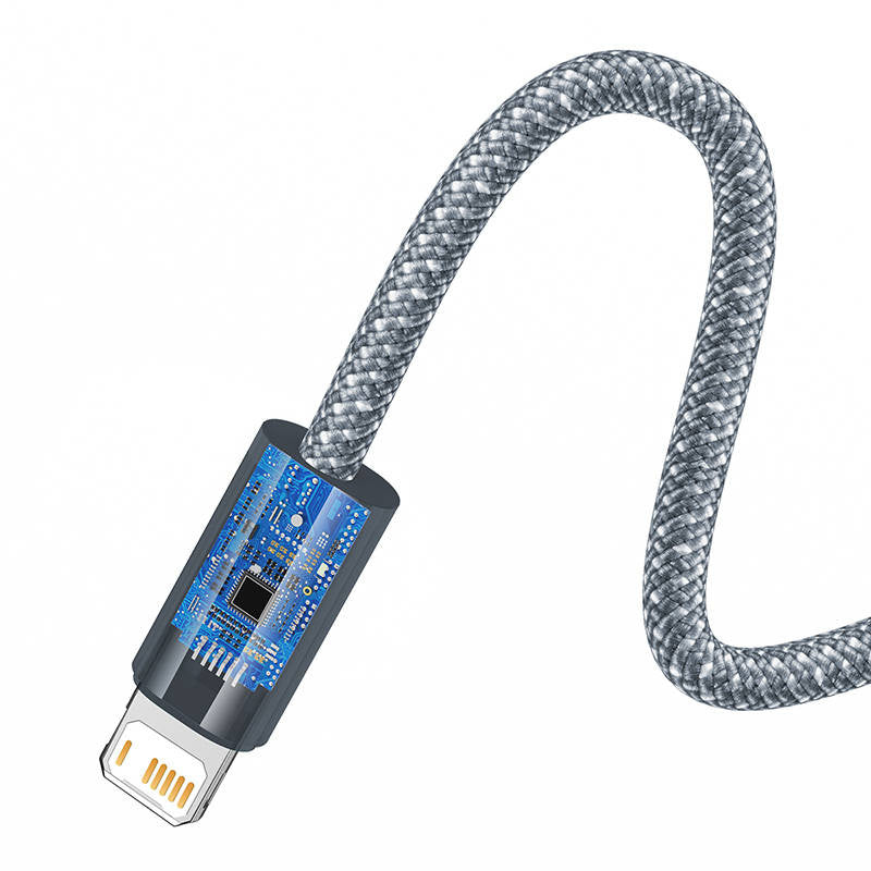 Baseus Dynamic Series kabel USB til Lightning, 2,4A, 1m (grå)
