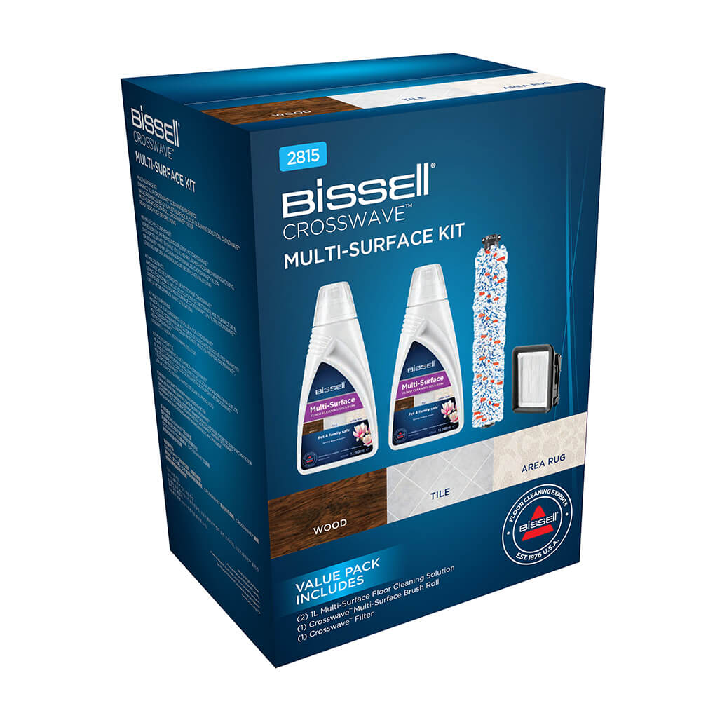 Bissell Multi Surface Cleaning Pack 2x 1789 L + Brushroll + Filter