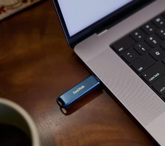 SanDisk Phone Drive 256GB USB-C / Apple Lightning USB stick Blå