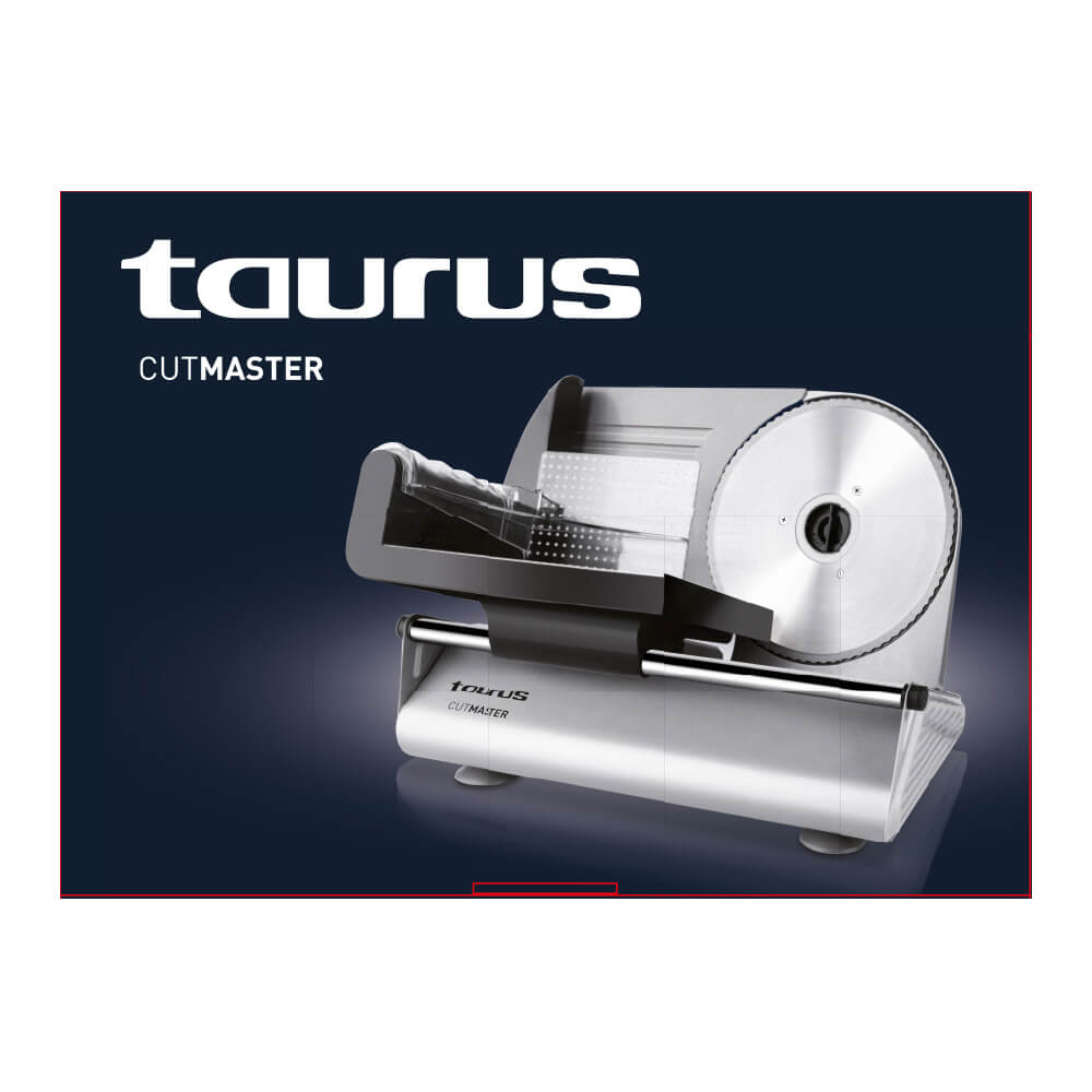 Taurus Cutmaster skæremaskine Elektrisk 150 W Sort, Rustfrit stål