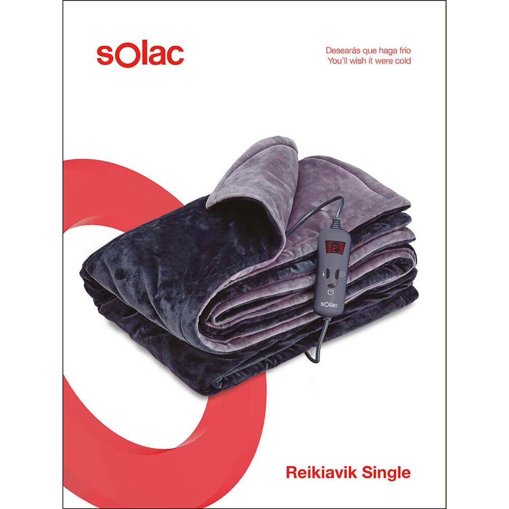 Solac Warming Blanket Reikiavik Single 150 W