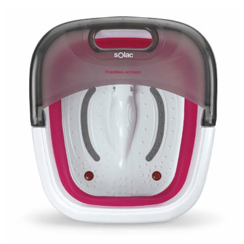 Solac Foot Massager Foldable Therma Hydro