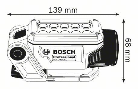 Bosch GLI DeciLED Professional Arbejdslys
