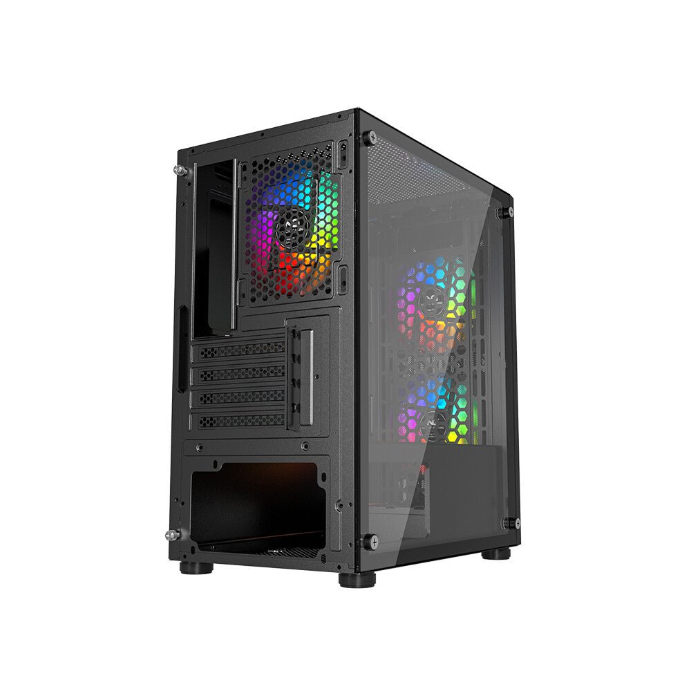 Nordic Gaming Fenris RGB Mini Tower micro-ATX Sort