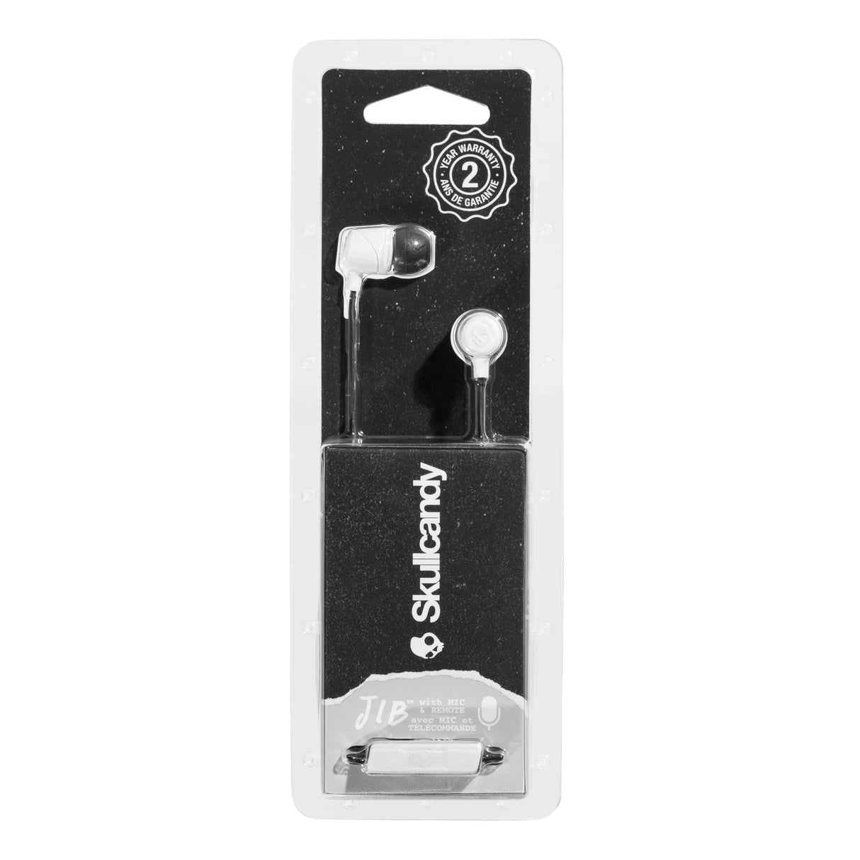 Skullcandy Hovedtelefon In Ear Jib Hvid/Sort Mic
