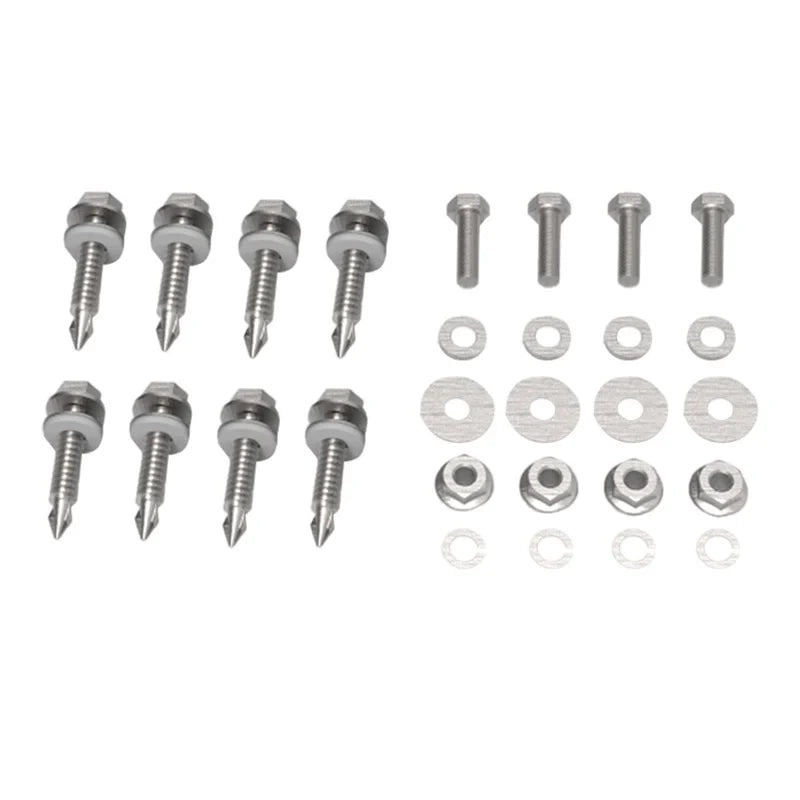 Montering af stive solpaneler med Ecoflow-fod