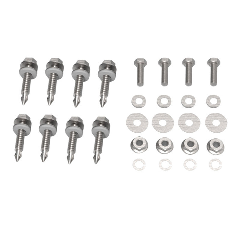 Montering af stive solpaneler med Ecoflow-fod