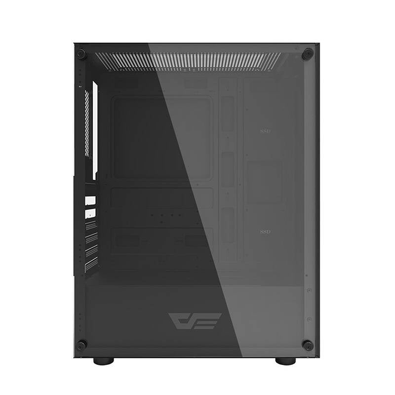 Computerkasse Darkflash DK100 (sort)