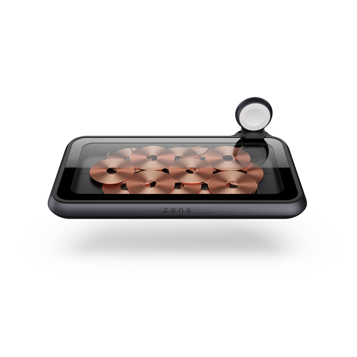 ZENS ZEDC09G/00 oplader til mobil enhed Universel Sort, Kobberfarve USB Trådløs opladning Indendørs