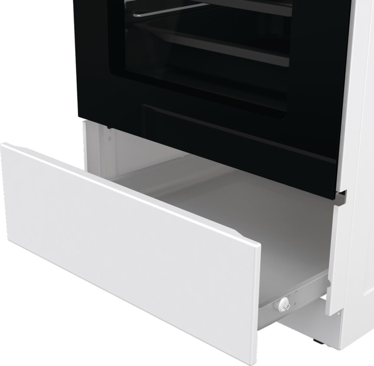 Gorenje GEIT5C60WPG Freestanding cooker Electric Zone induction hob White