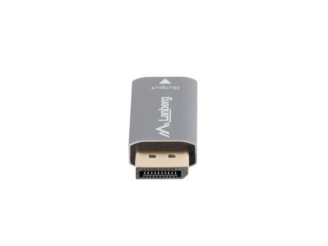Lanberg AD-DP-HD-03 videokabel adapter 0 m DisplayPort HDMI Sølv