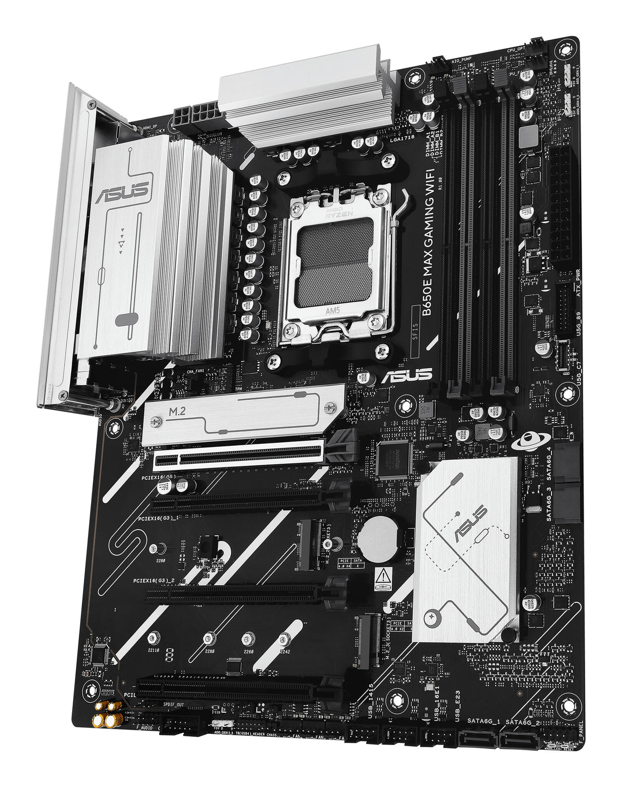 ASUS B650E MAX GAMING WIFI AMD B650 Sokkel AM5 ATX