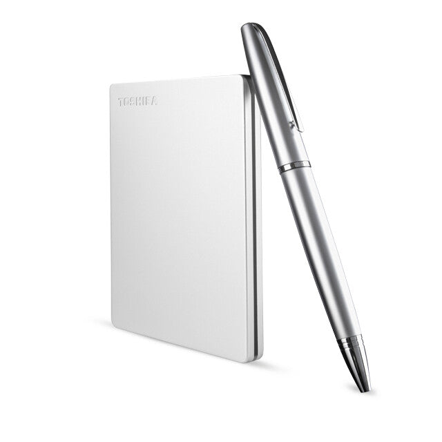 Toshiba Canvio Slim external hard drive 1 TB Silver