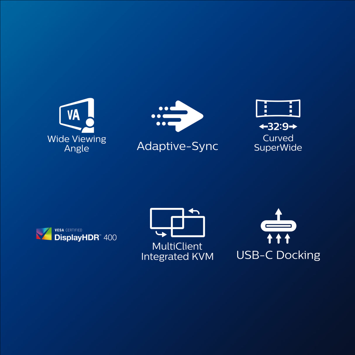 Philips P Line 32:9 SuperWide buet LCD-skærm 499P9H/00