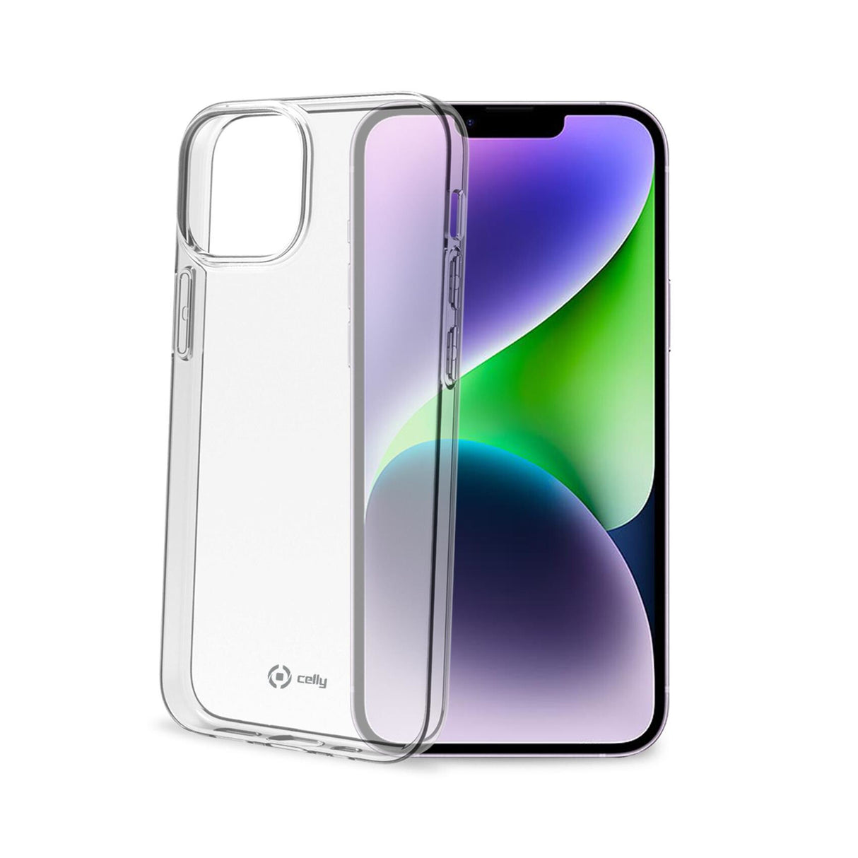 Celly Gelskin mobiltelefon etui 17 cm (6.7") Cover Transparent