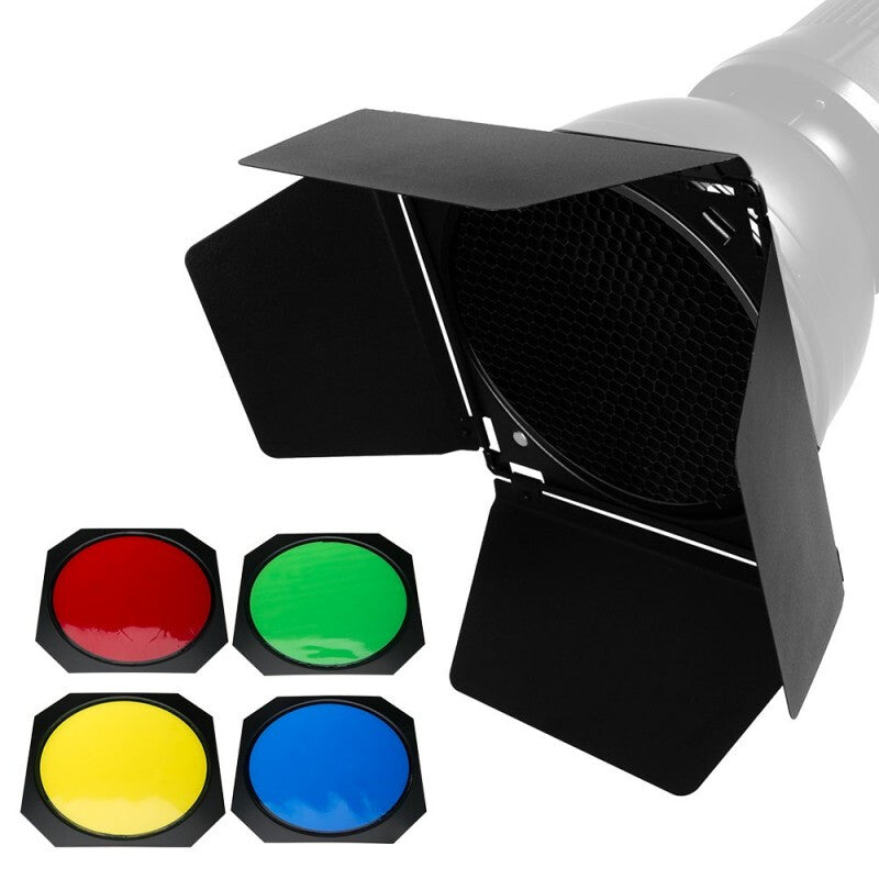 Godox BD-04 fotostudie flash unit tilbehør Stalddør