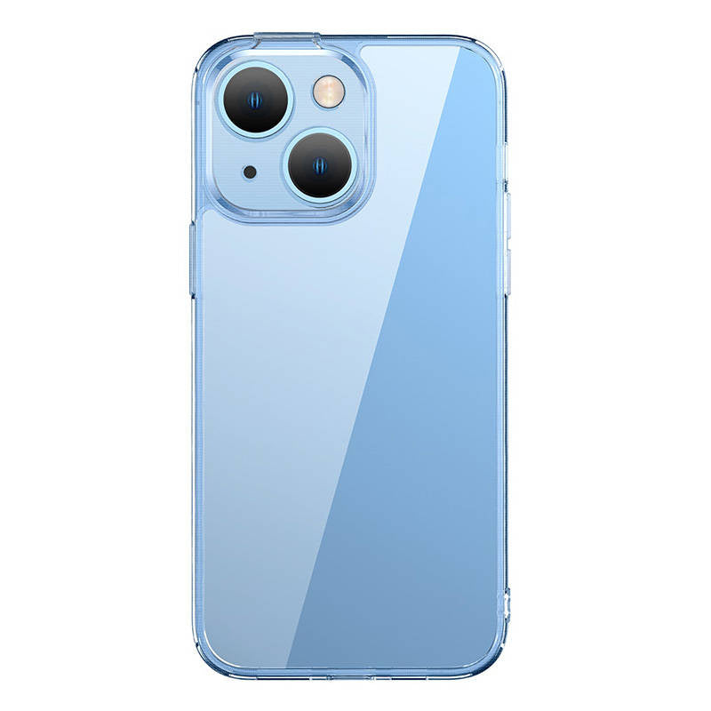 Baseus SuperCeramic Transparent Glass Case og Temperet Glass Set til iPhone 14 Plus