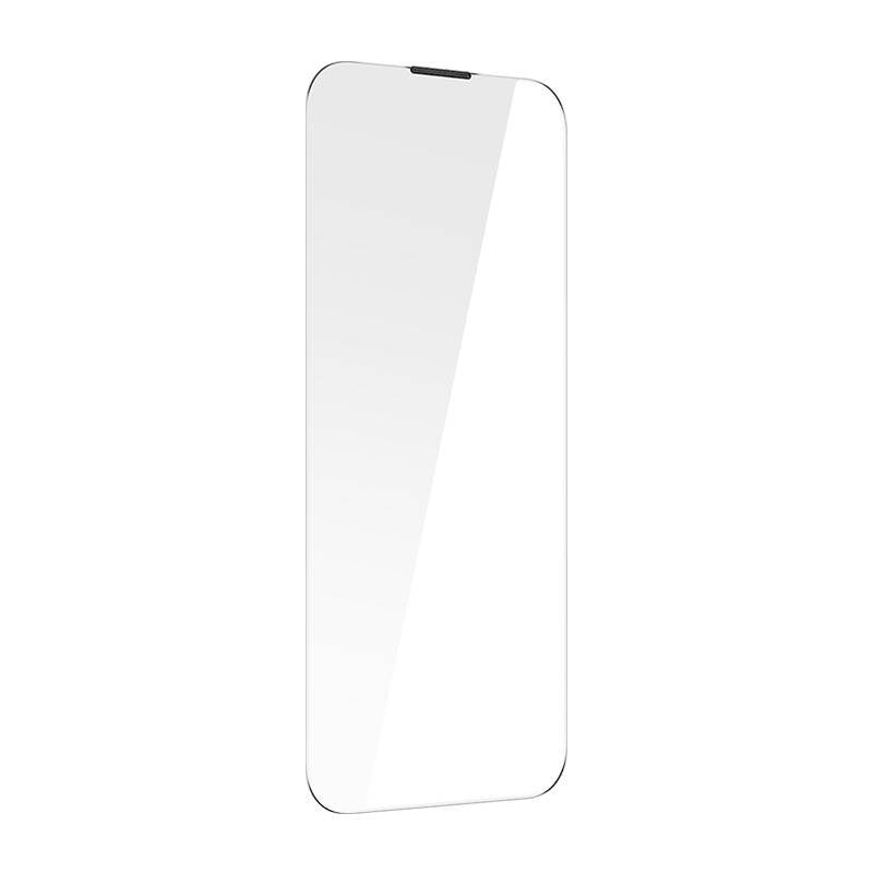 Baseus Crystal temperet glas støvsikker 0,3 mm til iPhone 14 Pro (2 stykker)
